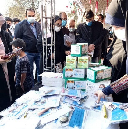 مراسم غبار روبی و عطر افشانی مزار شهدای گمنام محله ۱۷ شهریور