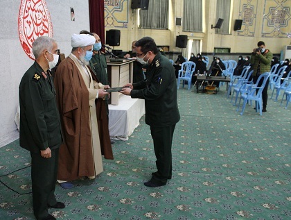 آئین پاسداشت روز پاسدار و ولادت امام حسین (ع) در سپاه تهران بزرگ برگزار شد