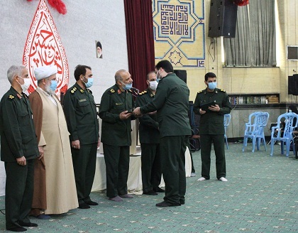آئین پاسداشت روز پاسدار و ولادت امام حسین (ع) در سپاه تهران بزرگ برگزار شد