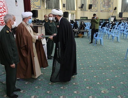 آئین پاسداشت روز پاسدار و ولادت امام حسین (ع) در سپاه تهران بزرگ برگزار شد