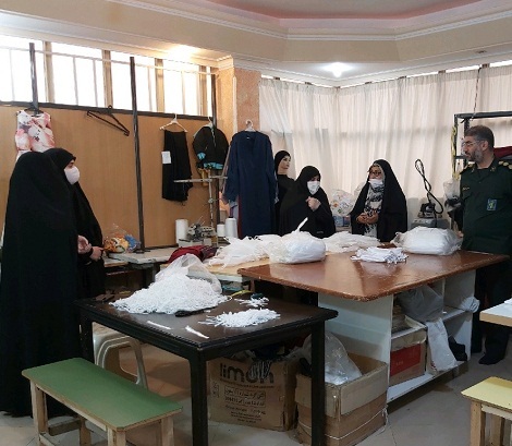 اقدامات جهادی بسیجیان ناحیه عمار یاسر در مقابله با کرونا