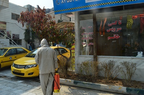 اقدامات کارگروه رفع آلودگی ناحیه مقاومت بسیج شهید مفتح