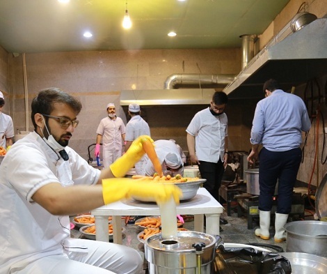 اقدامات جهادی بسیجیان ناحیه عمار یاسر در مقابله با کرونا