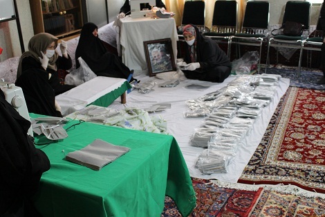 اقدامات جهادی بسیجیان ناحیه الغدیر در مقابله با کرونا