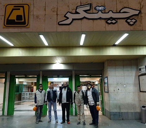 اقدامات جهادی بسیجیان ناحیه عمار یاسر در مقابله با کرونا