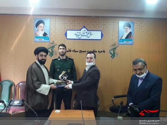 دیدار رئیس آموزش و پروش قائم شهر با نماینده ولی فقیه در سپاه