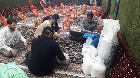 اقدامات جهادی بسیجیان ناحیه شهید بهشتی در مقابله با کرونا