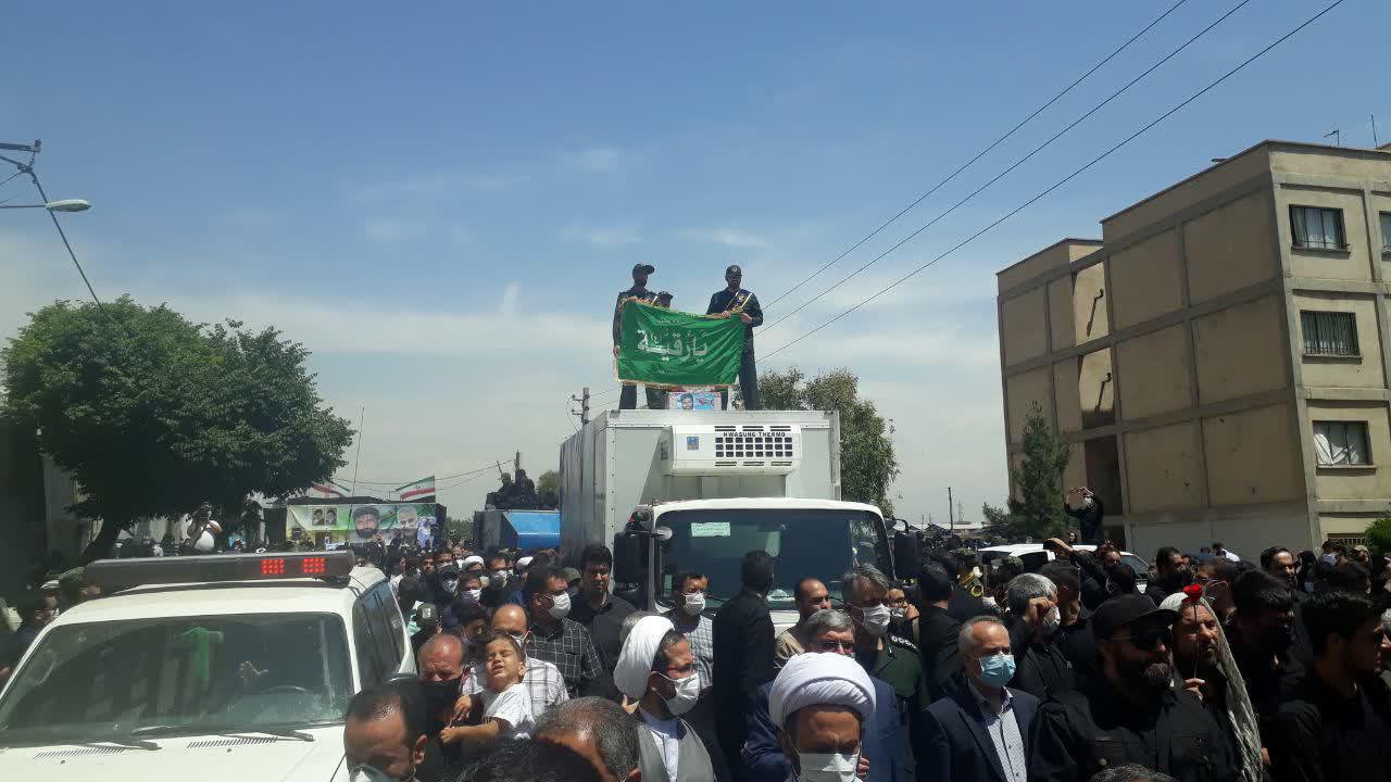 آئین وداع و تشییع پیکر مطهر شهید «اصغر پاشاپور» ظهر یکشنبه در ری برگزار شد. آئین وداع و تشییع پیکر مطهر شهید «اصغر پاشاپور» ظهر یکشنبه در ری برگزار شد.