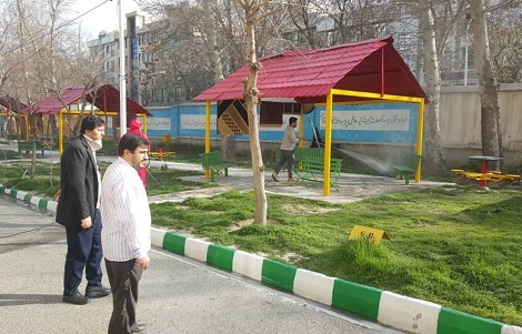 اقدامات جهادی ناحیه سلمان فارسی در مقابله با کرونا