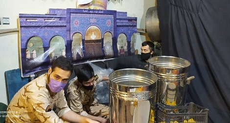 اقدامات بسیجیان تیپ دوم آل محمد (ص) در بحران کرونا