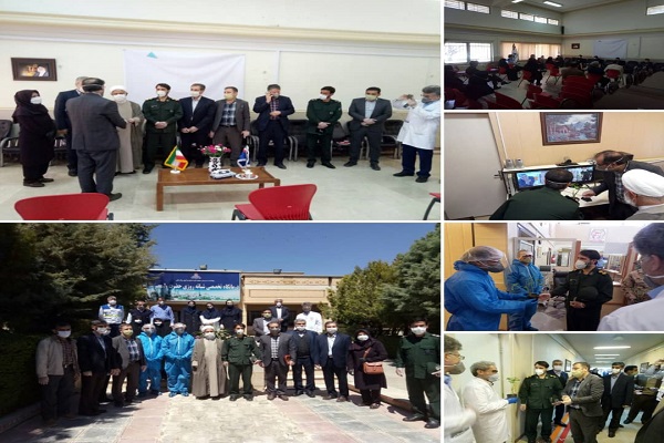 دیدار فرمانده سپاه شازند از درمانگاه شبانه روزی حضرت ولیعصر (عج)مهاجران