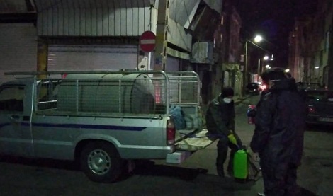 گروه جهادی نمایندگی ولی فقیه در سپاه تهران بزرگ در میدان مقابله با کرونا ویروس