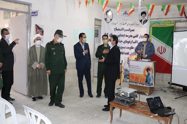 افتتاح سی و نهمین منزل مسکونی آسیب دیده در باران شدید سال ۹۸ با حضور فرمانده سپاه روح&zwnj;الله استان مرکزی
