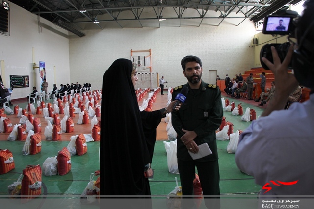 مرحله سوم رزمایش کمک مومنانه سازمان بسیج دانش آموزی استان زنجان در قاب تصویر