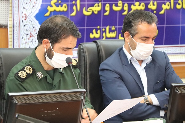 جلسه ستاد امر به معروف و نهی از منکر شهرستان شازند