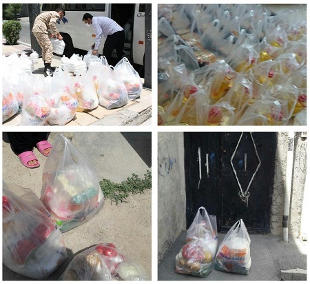 رزمایش خدمت مومنانه‌ خواهران بسیجی در مناطق محروم تهران