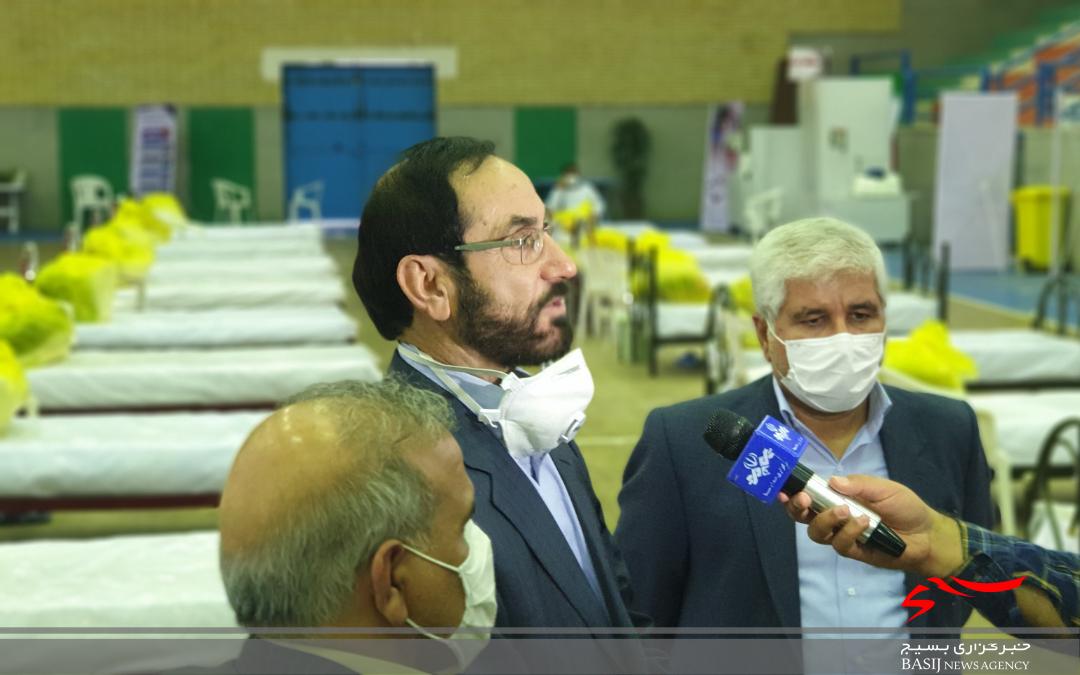 بازدید مسئول سازمان بسیج جامعه پزشکی کشور از وضعیت استان خوزستان