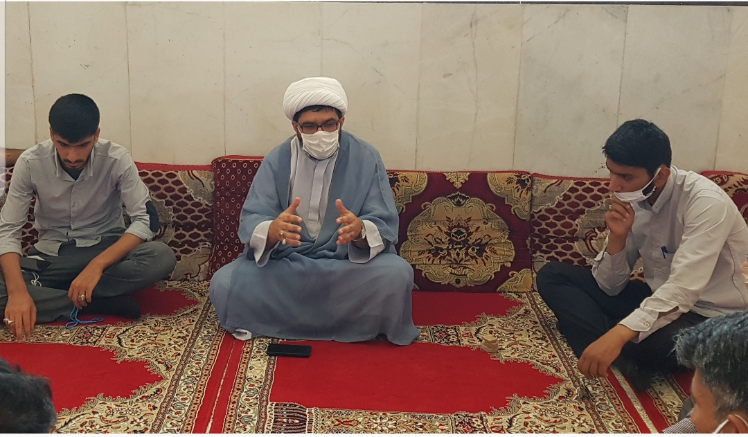 با حضور مسئول تعلیم و تربیت بسیج سپاه امام صادق ع استان بوشهر