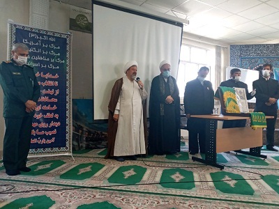 دیدار خدام حرم مطهر رضوی از ناحیه مقاومت بسیج کربلا