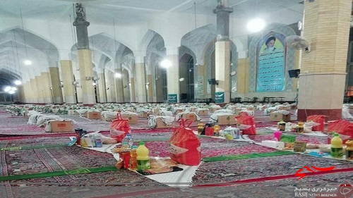 توزیع 100 بسته کمک مومنانه توسط گروه جهادی شهید عسگری در مناطق محروم توزیع 100 بسته کمک مومنانه توسط گروه جهادی شهید عسگری در مناطق محروم