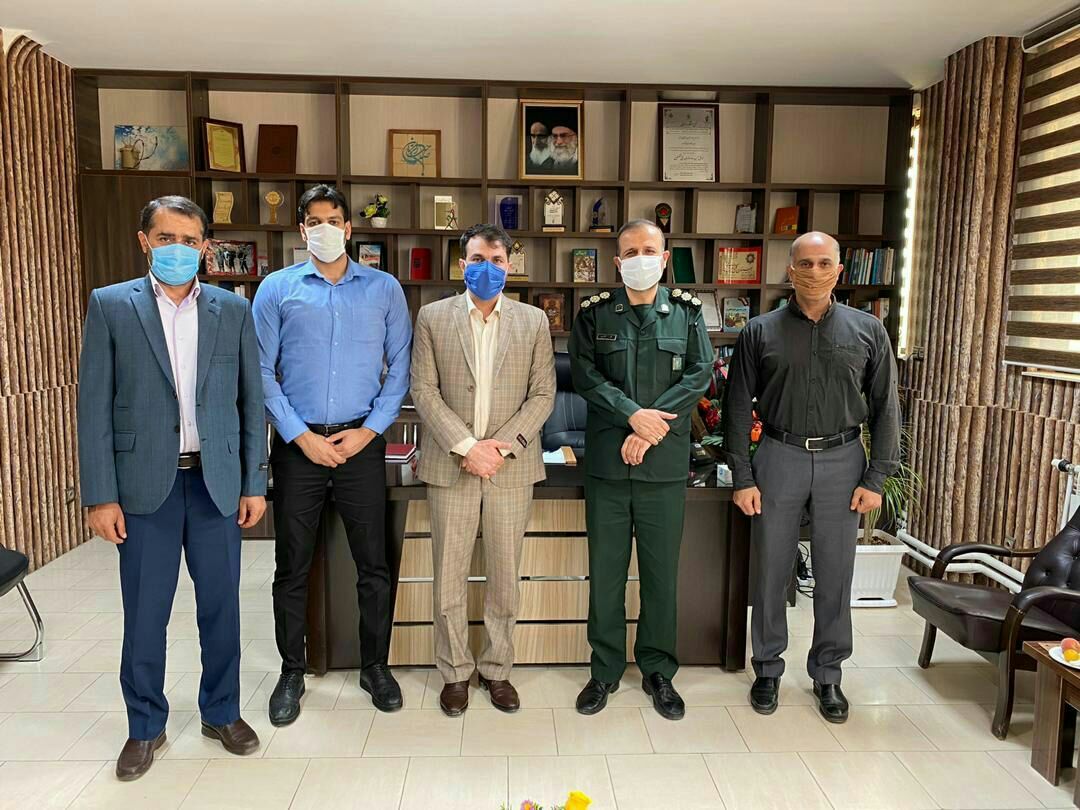 دیدار سرپرست اداره ورزش و جوانان شاهرود با فرمانده سپاه ناحیه شاهرود+ عکس