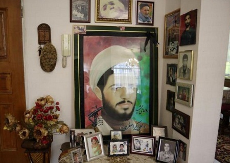 دیدار با خانواده ی شهیدان علی اکبر، علی اصغر و محمد رضا اصغری ترکانی