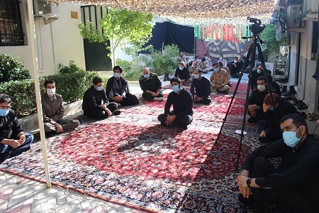 برگزاری مراسم عزاداری سالار شهیدان در ناحیه الغدیر