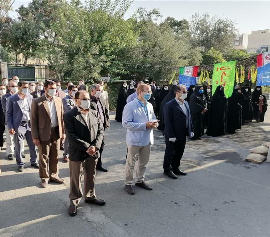 برگزاری صبحگاه مشترک و کمک مومنانه به همت بسیج دانش آموزی و آموزش پرورش ناحیه دو شهرری برگزاری صبحگاه مشترک و کمک مومنانه به همت بسیج دانش آموزی و آموزش پرورش ناحیه دو شهرری