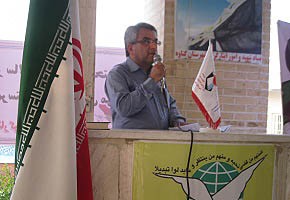 تجدید میثاق با شهدا ء در گناوه