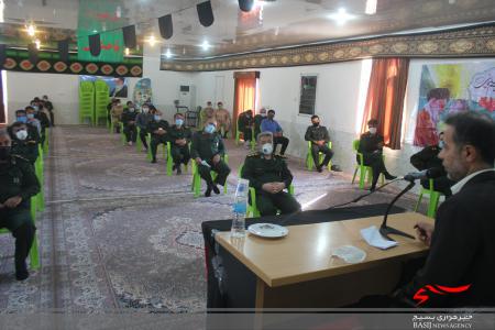 برگزاری جلسه هدایت سیاسی پایوران و نیروهای وظیفه در سپاه امام علی(ع)