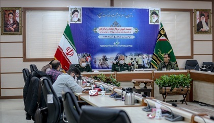 نشست خبری فرمانده سپاه حضرت محمد رسول الله (ص) تهران بزرگ بمناسبت هفته بسیج