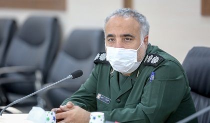 نشست خبری فرمانده سپاه حضرت محمد رسول الله (ص) تهران بزرگ بمناسبت هفته بسیج
