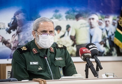 نشست خبری فرمانده سپاه حضرت محمد رسول الله (ص) تهران بزرگ بمناسبت هفته بسیج