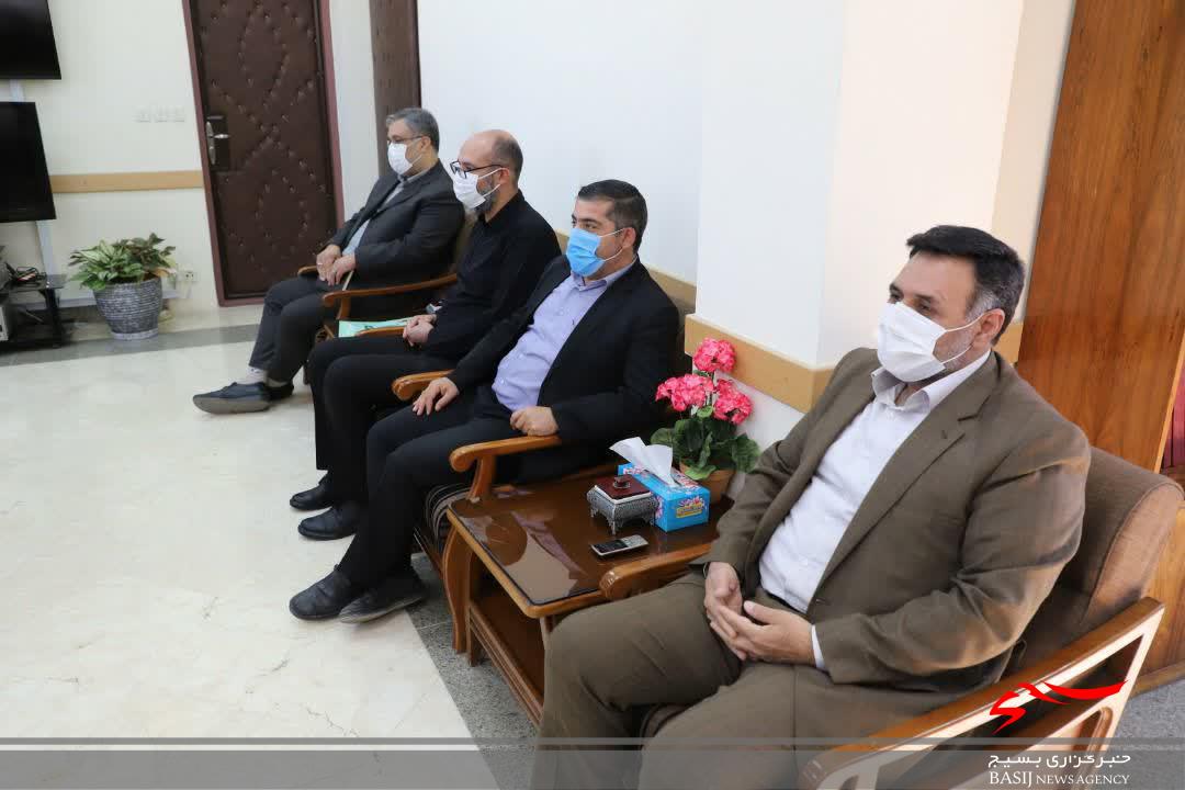 دیدار مسئولین سپاه انصارالمهدی (عج)با مدیر کل صدا وسیمای مرکز زنجان