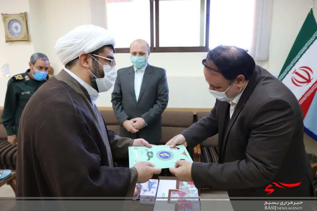 دیدار مسئولین سپاه انصارالمهدی (عج)با مدیر کل صدا وسیمای مرکز زنجان