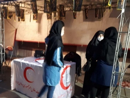 برپایی موکب پیامبر مهربانی