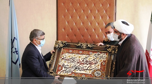 دیدار مسئولین سپاه انصارالمهدی (عج) با رئیس دانشگاه علوم پزشكی استان زنجان