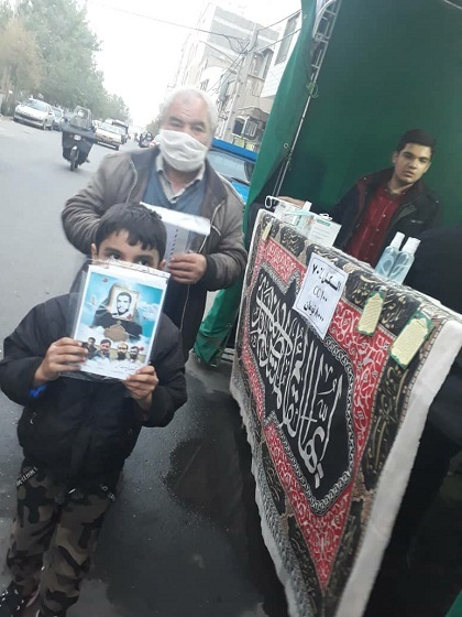 برپایی قرارگاه جهادی سلامت شهید حامد رضایی