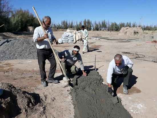 اردوی جهادی بسیج پیشکسوتان ناحیه مبارکه اصفهان + تصاویر