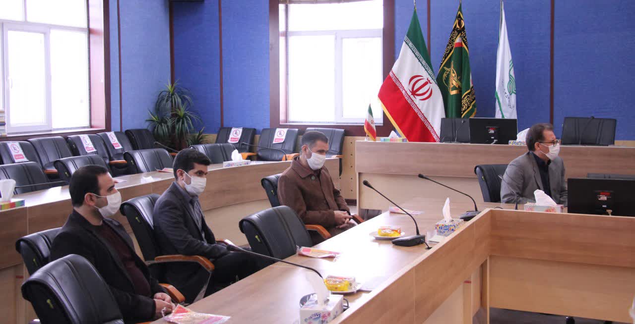 دیدار مدیرکل ورزش و جوانان با فرمانده سپاه انصارالمهدی استان زنجان به مناسبت گرامیداشت هفته بسیج