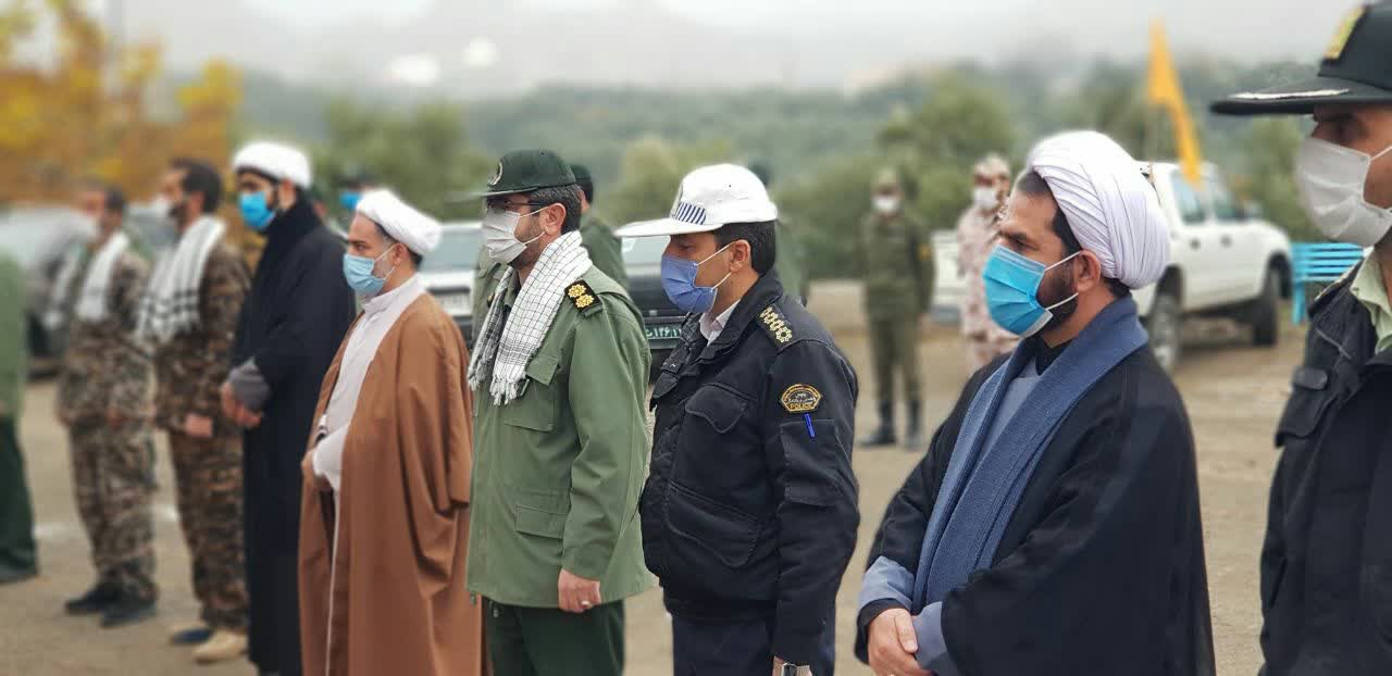 مراسم گلباران و عطرافشانی مزار شهدای شهرستان آببر بابا حضور مسئولان برگزار شد+تصاویر