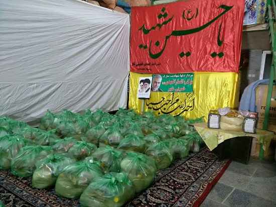 رزمایش کمک مومنانه بسیج پیشکسوتان ناحیه خمینی شهر اصفهان به مناسبت هفته بسیج + تصاویر