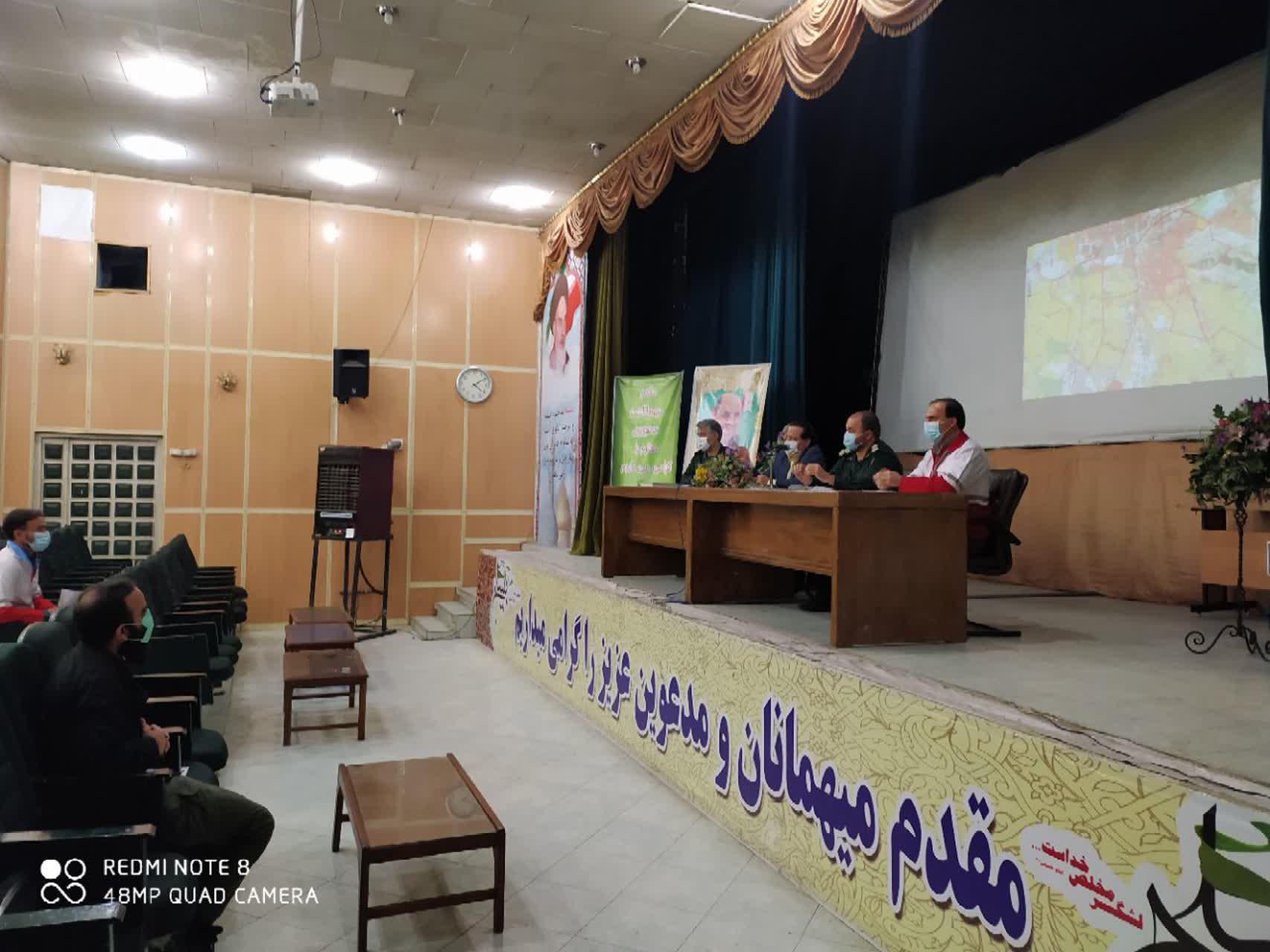 برگزاری نشست هماهنگی طرح شهید سپهبد حاج قاسم سلیمانی در سپاه حضرت عبدالعظیم(ع)شهرستان ری