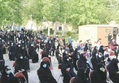 یادواره شهدای گمنام در بوستان 15 خرداد