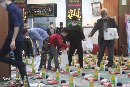 رزمایش بزرگ “یلدای فاطمی” در  محله تهران پارس