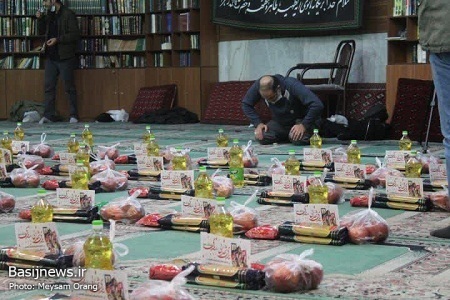 رزمایش بزرگ “یلدای فاطمی” در  محله تهران پارس