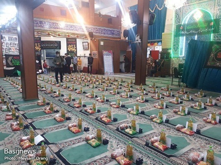 رزمایش بزرگ “یلدای فاطمی” در  محله تهران پارس