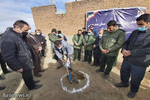 احداث ۱۶ واحد مسکن مددجویی توسط بسیج سازندگی سپاه بهار