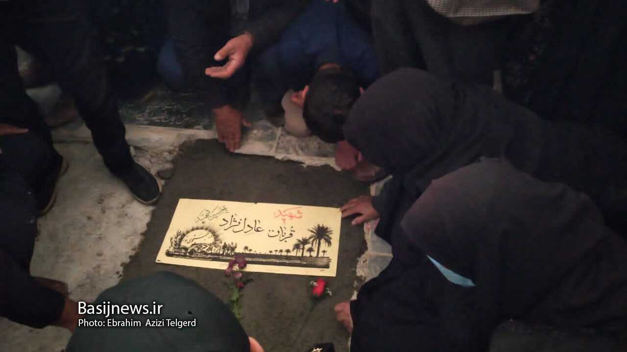 تشییع پیکرشهید عادل نژاد و ۲ شهید گمنام در یاسوج