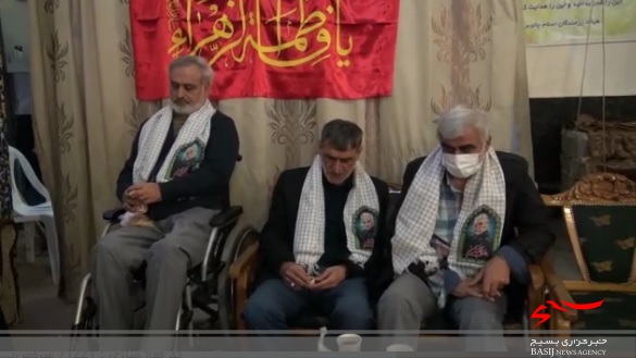 ۱۳ نفر از همسران جانبازان بالای ۷۰ درصد تجلیل شدند